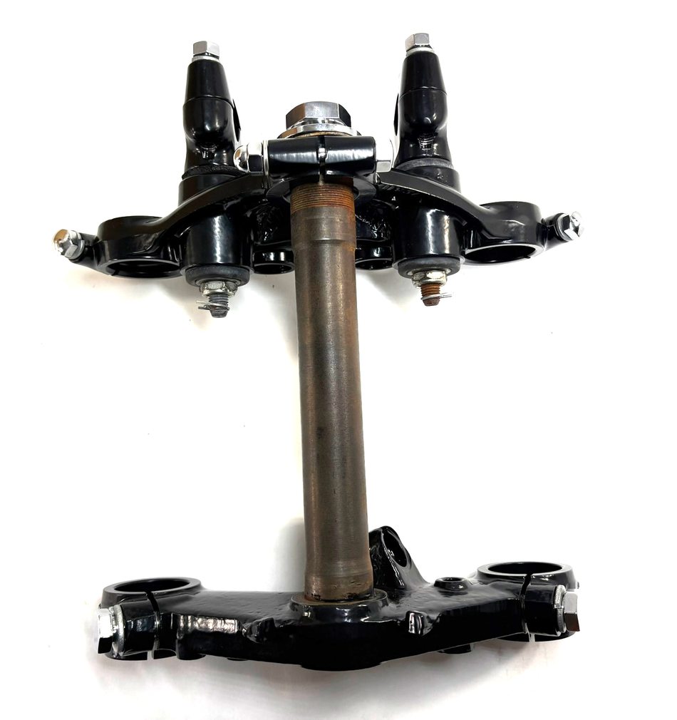 OEM Kawasaki H1 500 Triple Clamp Set - Rebuilt 73-75