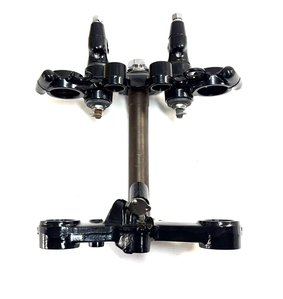 OEM Kawasaki H1 500 Triple Clamp Set - Rebuilt 73-75