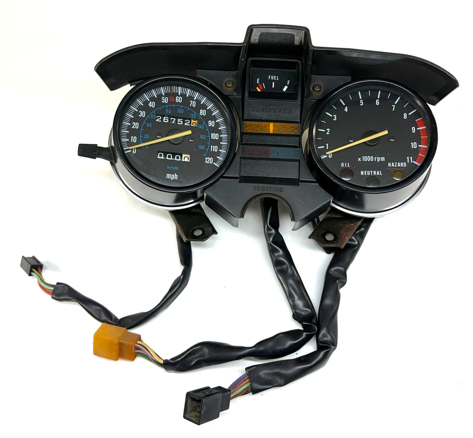 Genuine Kawasaki Police Bike Gauge Cluster