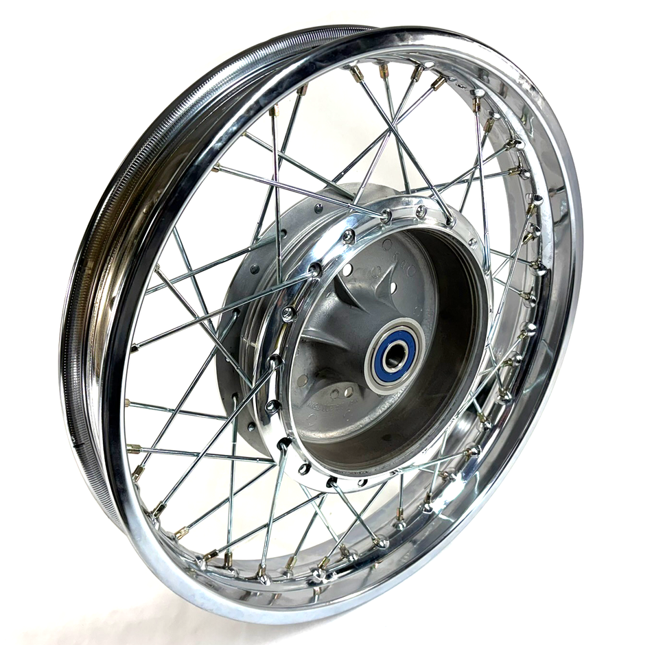 Rebuilt Kawasaki Z1 900 18" Rear Wheel Genuine style spokes