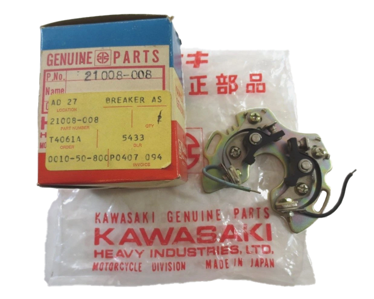 NOS Kawasaki A1 A7 Point Assembly Breaker 21008-008