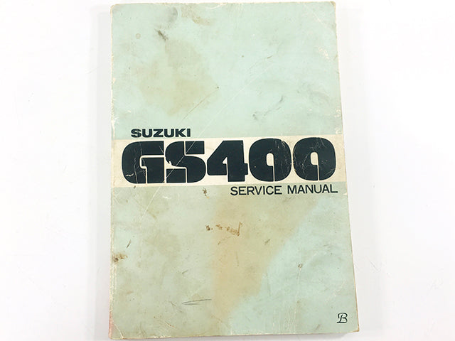 SR-6000 GS400 Suzuki OEM Service Manual 1976