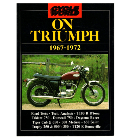 Cycle World Triumph Road Test Dunstall 750 Club Bonneville