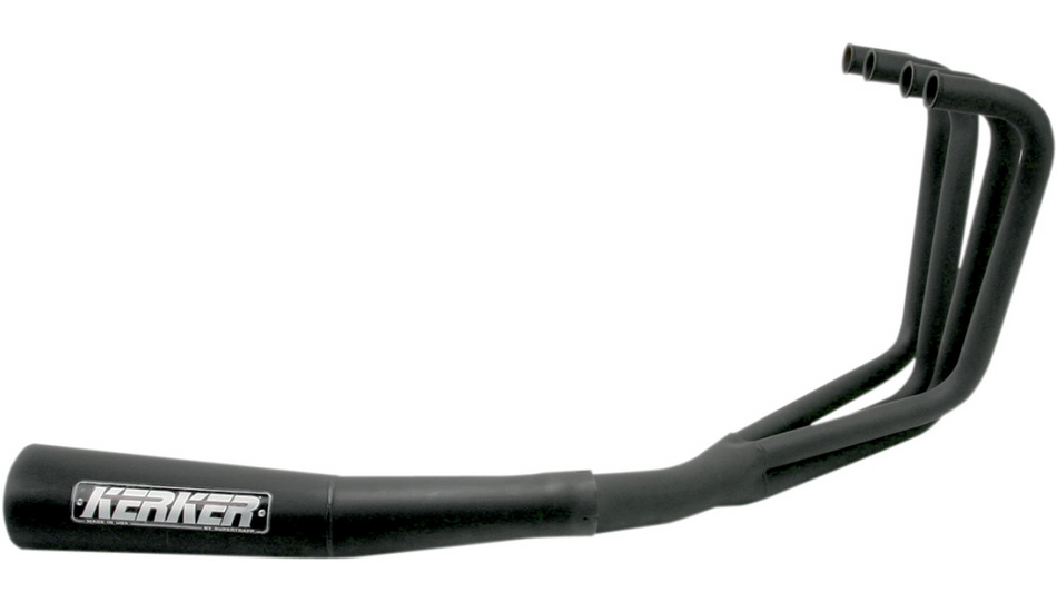 NOS Kerker Header Black KZ750 Kawasaki 4 into 1