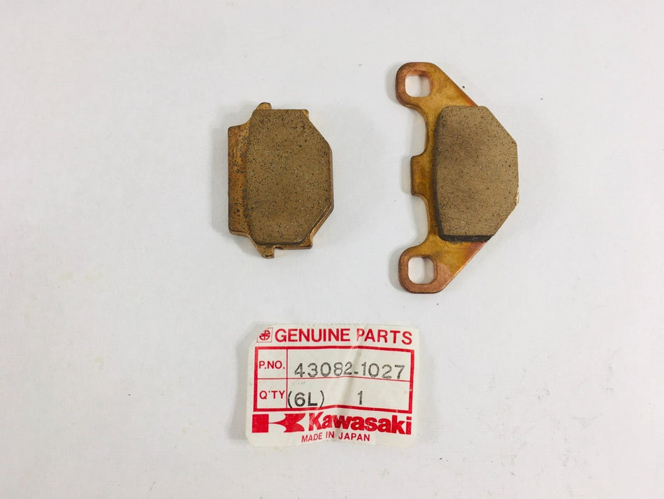 NOS KAWASAKI TECATE FRONT BRAKE PADS KLF300 BAYOU KX500