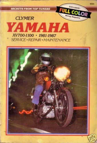 CLYMER YAMAHA XV 700 750 920 1000 1100 81~ 87 REPAIR