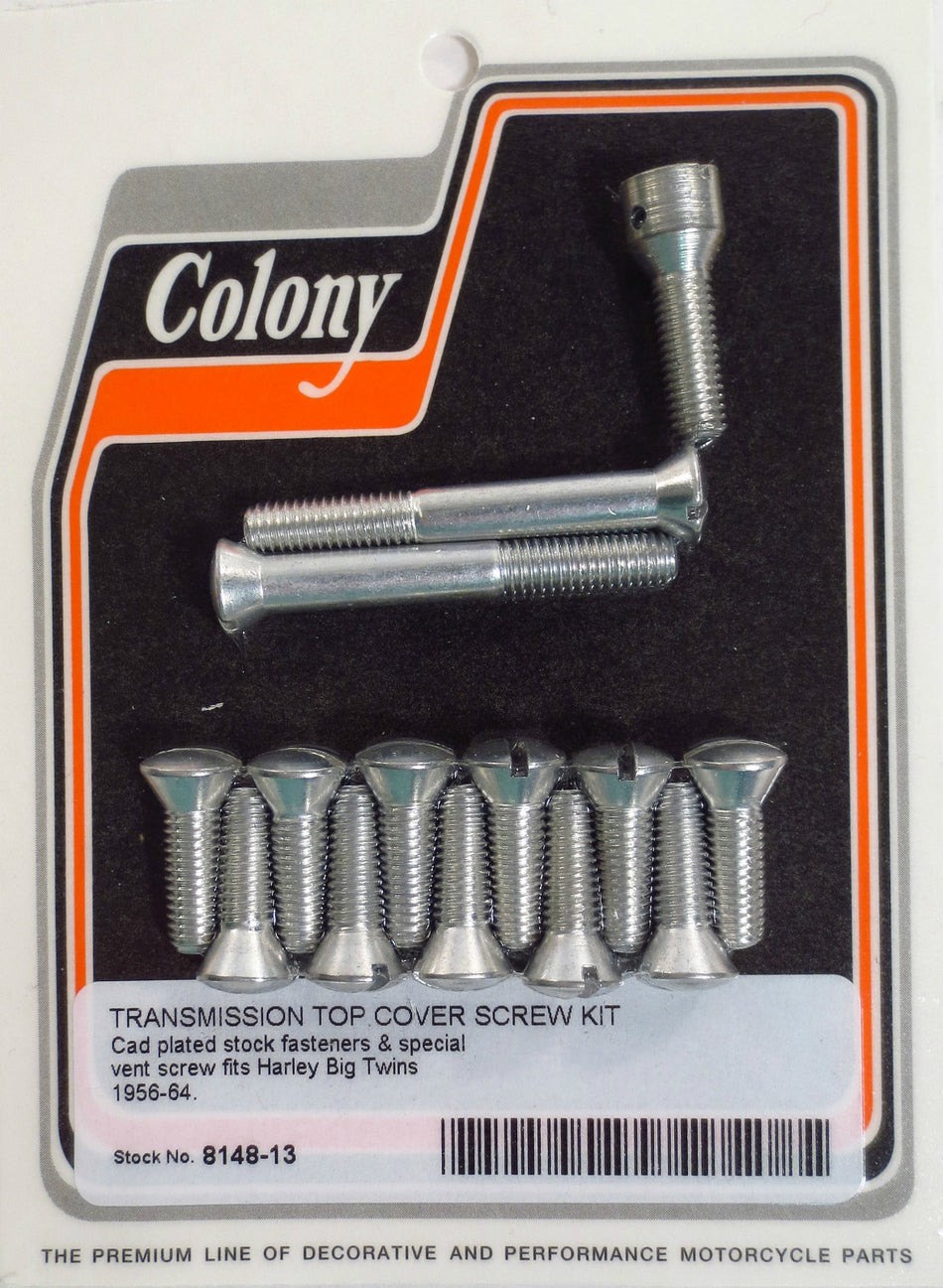 TRANSMISSION TOP COVER SCREW KIT Harley Panhead