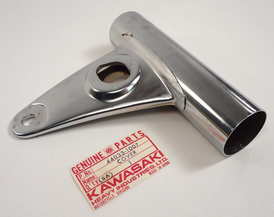 Left Hand FORK COVER Kawsasaki Kz400 78-79 400 Kz NOS