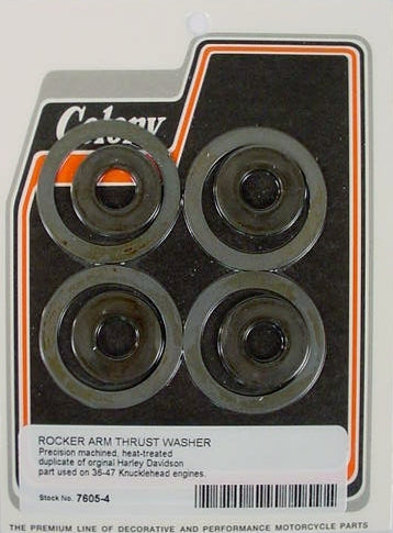 HARLEY KNUCKLEHEAD ROCKER ARM THRUST WASHER KIT 7605-4