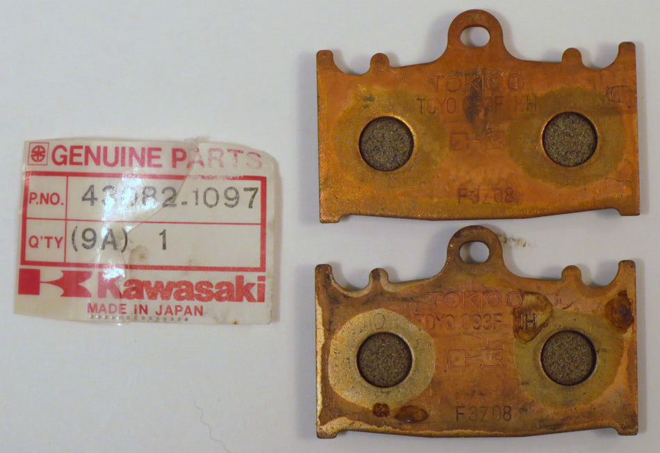 Kawasaki OEM ZX750 Brake Pads