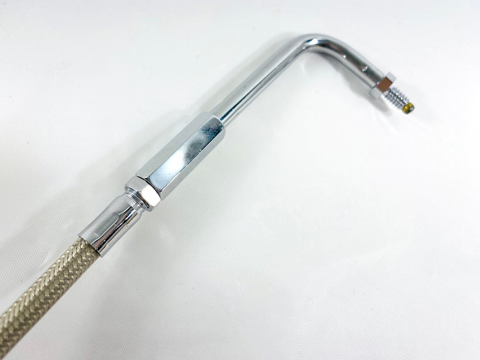 HARLEY FXRS ARMOR COATED IDLE CABLE +6" 56343-88