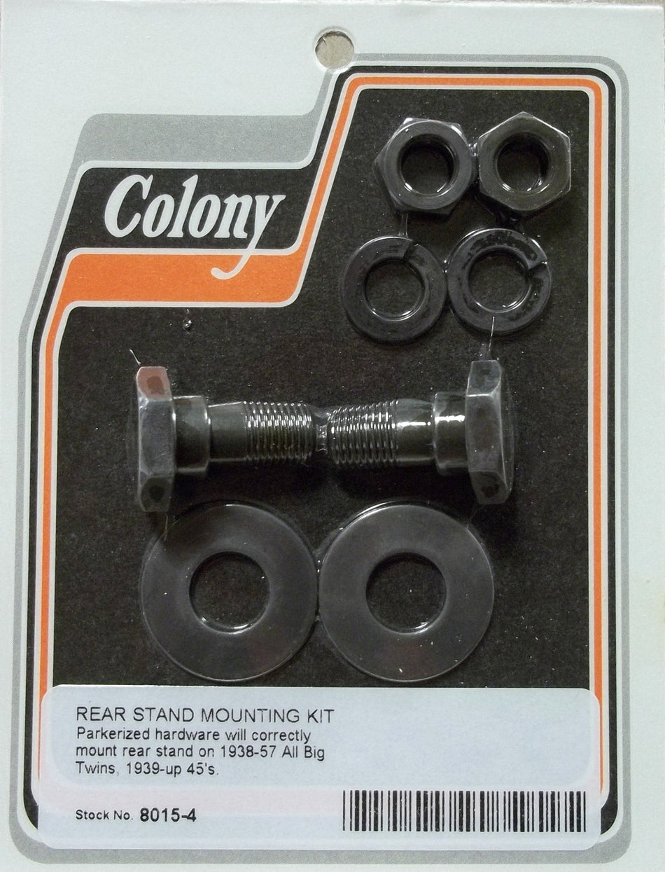 REAR STAND MOUNTING KIT Harley Knucklehead WL Panhead