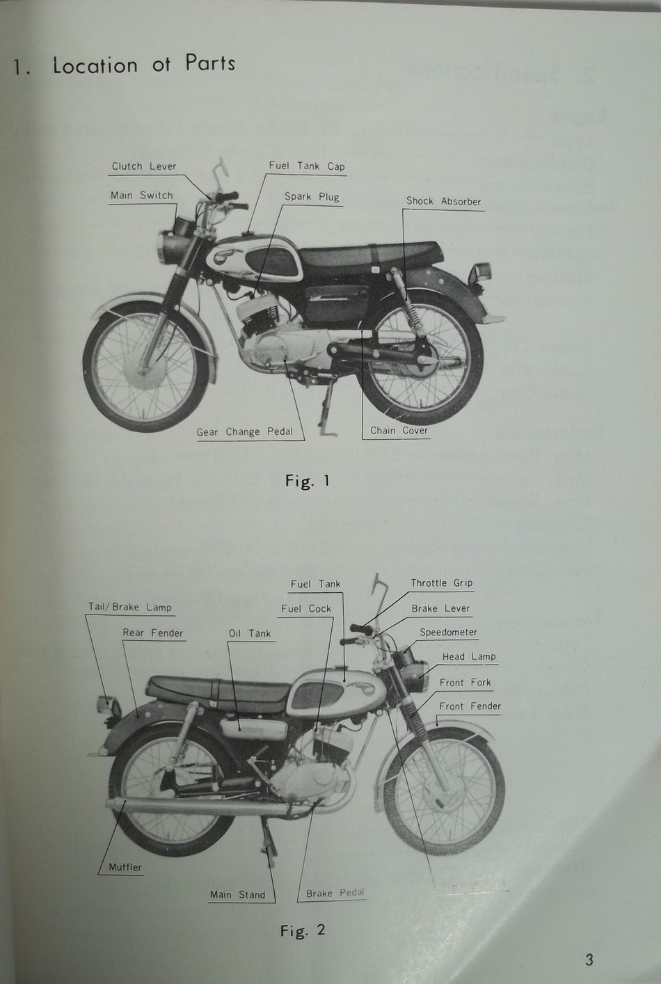 GENUINE KAWASAKI 175 F2 RIDER'S HANDBOOK Great Photos Vintage Very Nice!