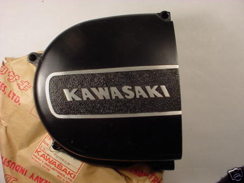 L.H. ENGINE COVER Kawasaki F11 250 VINTAGE 72-73 NOS