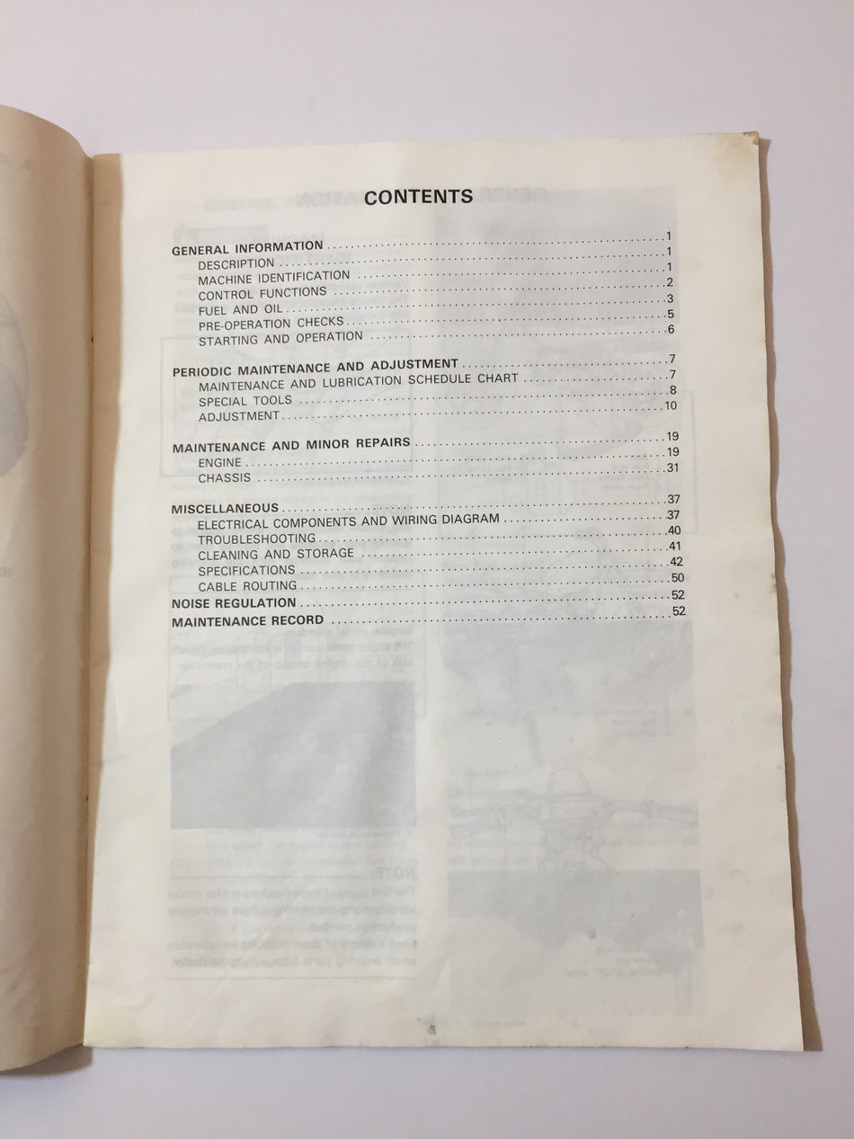 YAMAHA PW80B OWNER'S SERVICE MANUAL