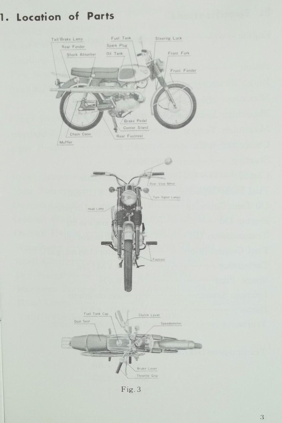 KAWASAKI 85 J1TL RIDER'S HANDBOOK with Warranty Booklet VINTAGE! VERY NICE!