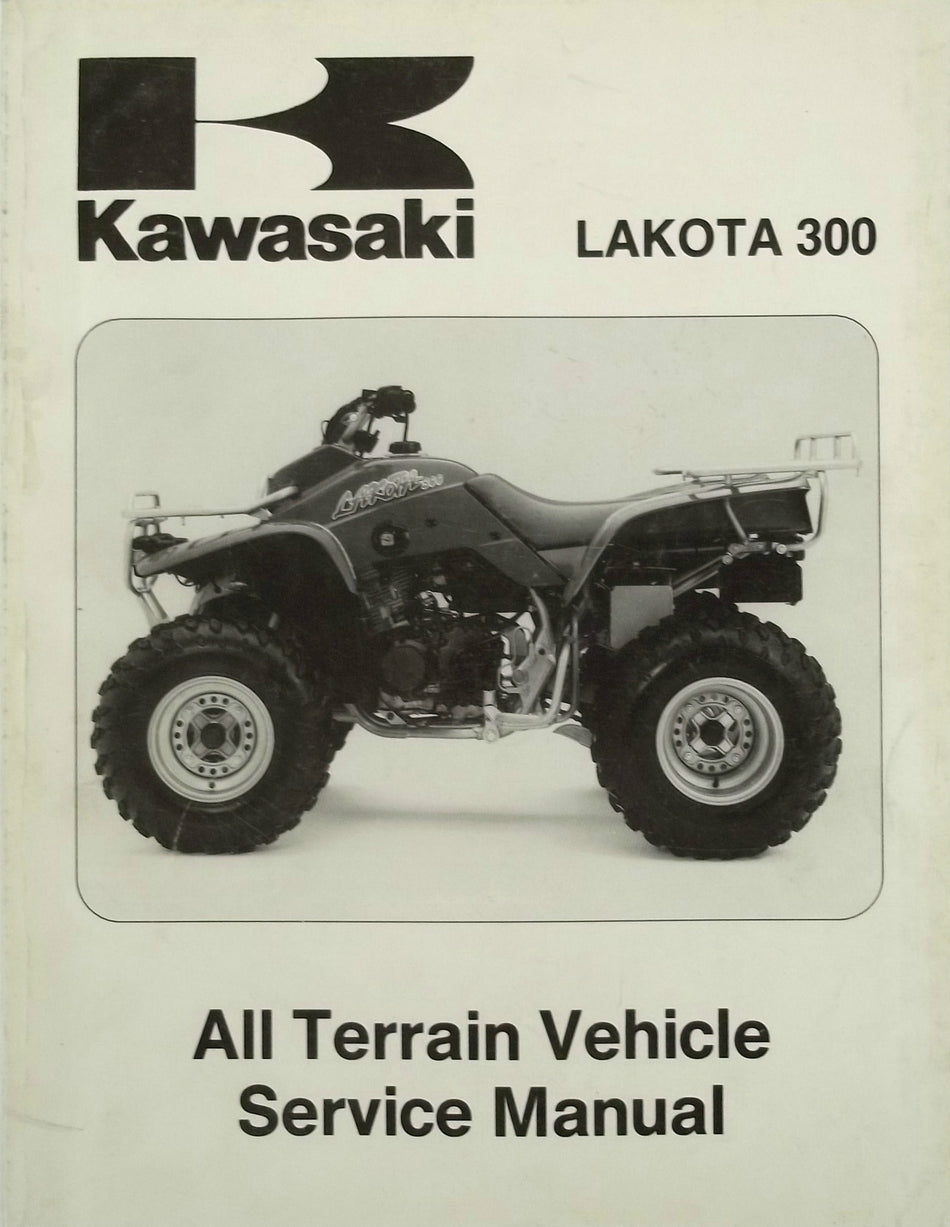 GENUINE KAWASAKI Lakota 300 Service Manual 1995 KEF300