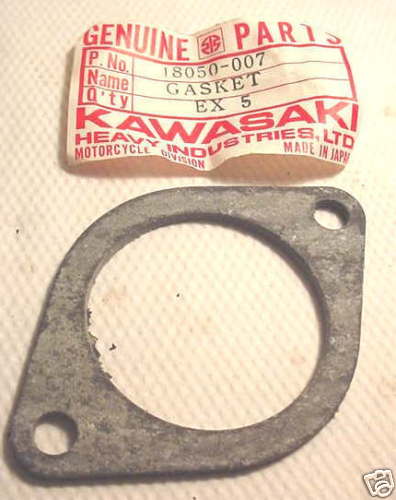 KAWASAKI KX125 74-76 NOS Exhaust Holder Gasket