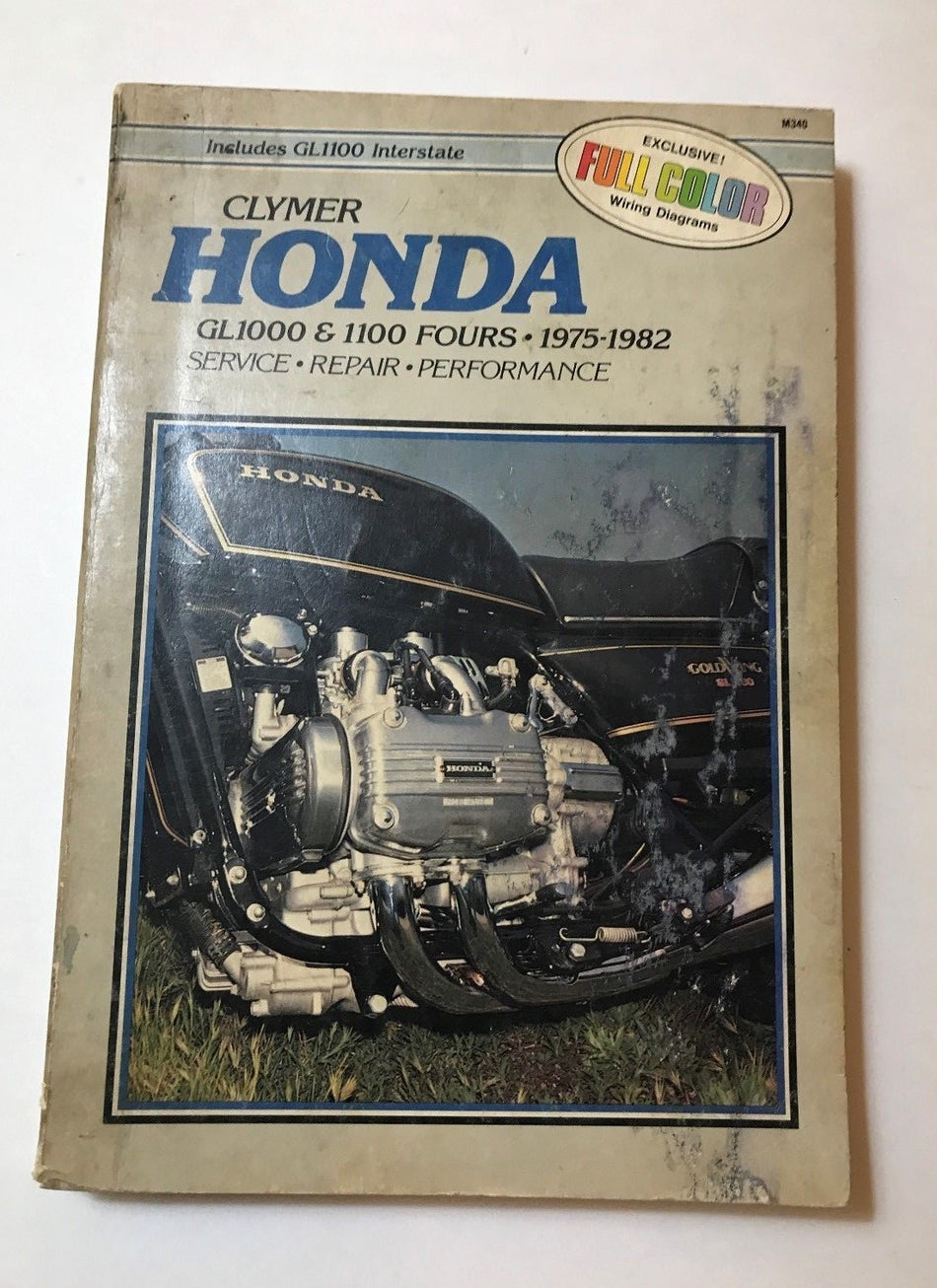 CLYMER HONDA GL1000 & 1100 FOURS 1975-1982