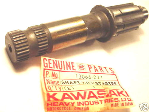 KAWASAKI F11 250 NOS Kickstart Shaft