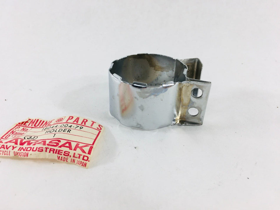NOS KAWASAKI S2 MUFFLER CONNECTOR HOLDER G3SS