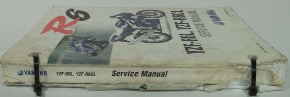 GENUINE YAMAHA R6 YZF-R6L YZF-R6CL Service Manual YZF R6L R6CL with SUPPLEMENT