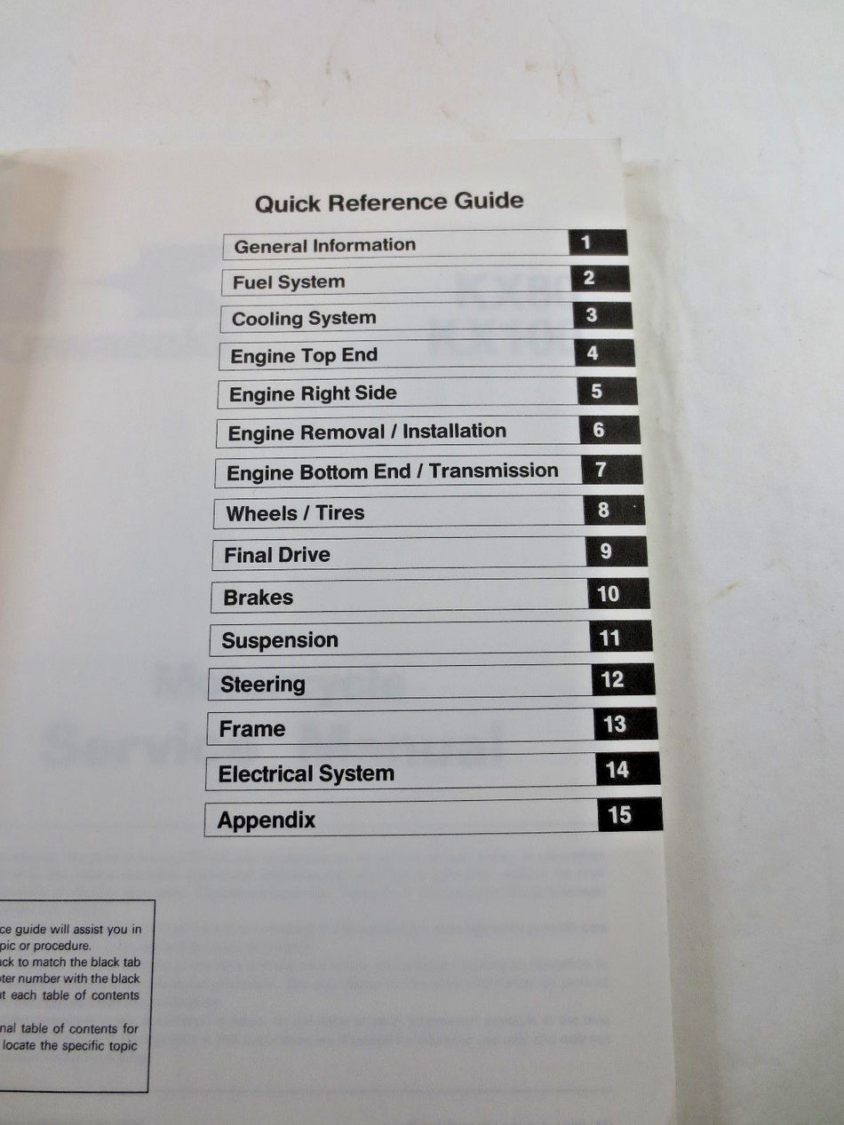 KAWASAKI KX80 KX100 SERVICE MANUAL 1991