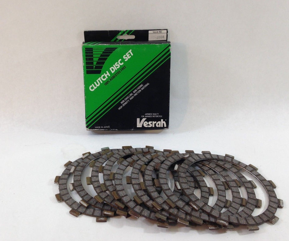 YAMAHA VESRAH VC-2008 CLUTCH FRICTION PLATE SET F2R750