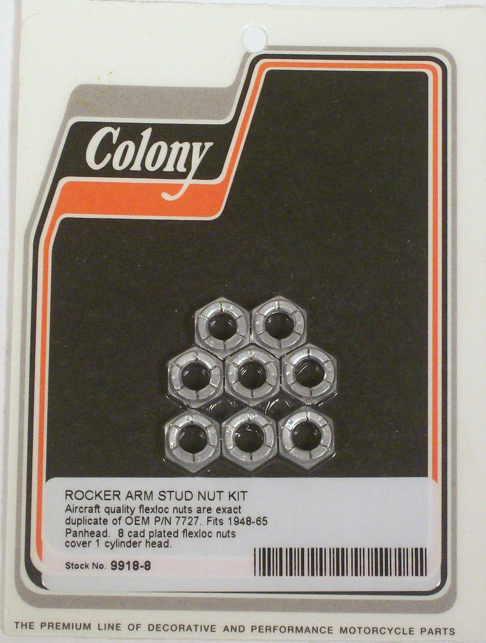 HARLEY PANHEAD ROCKER ARM STUD NUT KIT