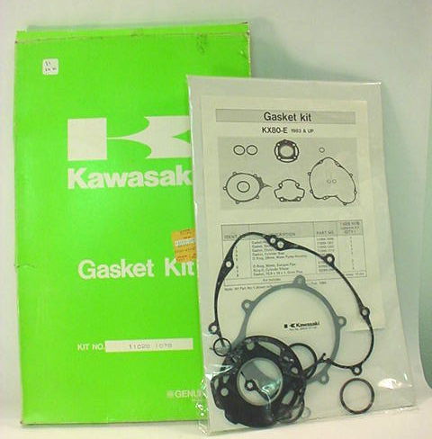 KAWASAKI KX80 83-84 OEM Engine Gasket Set