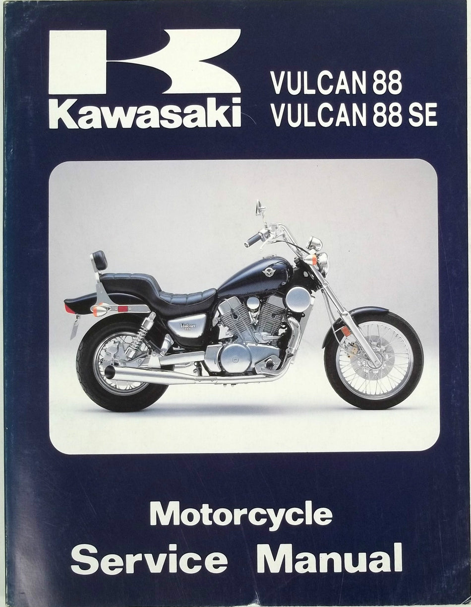 GENUINE KAWASAKI Vulcan 88 SERVICE MANUAL Vulcan 88 SE VN1500 1987