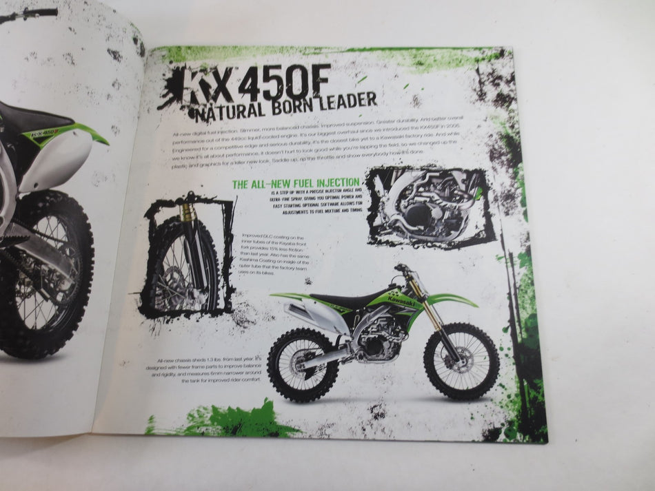 KAWASAKI MOTOCROSS 2009 KX/KLX SALES BROCHURE