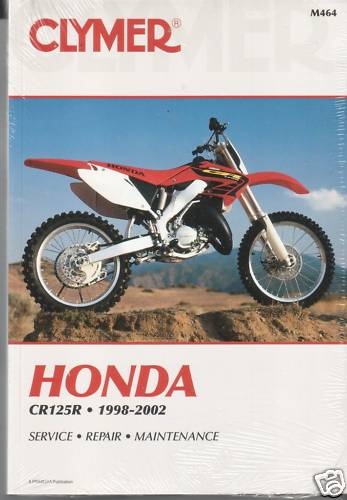 CLYMER HONDA CR125R Service Manual  M464