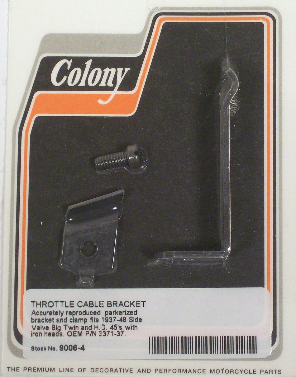 THROTTLE CABLE BRACKET HARLEY UL WL SERVI-CAR