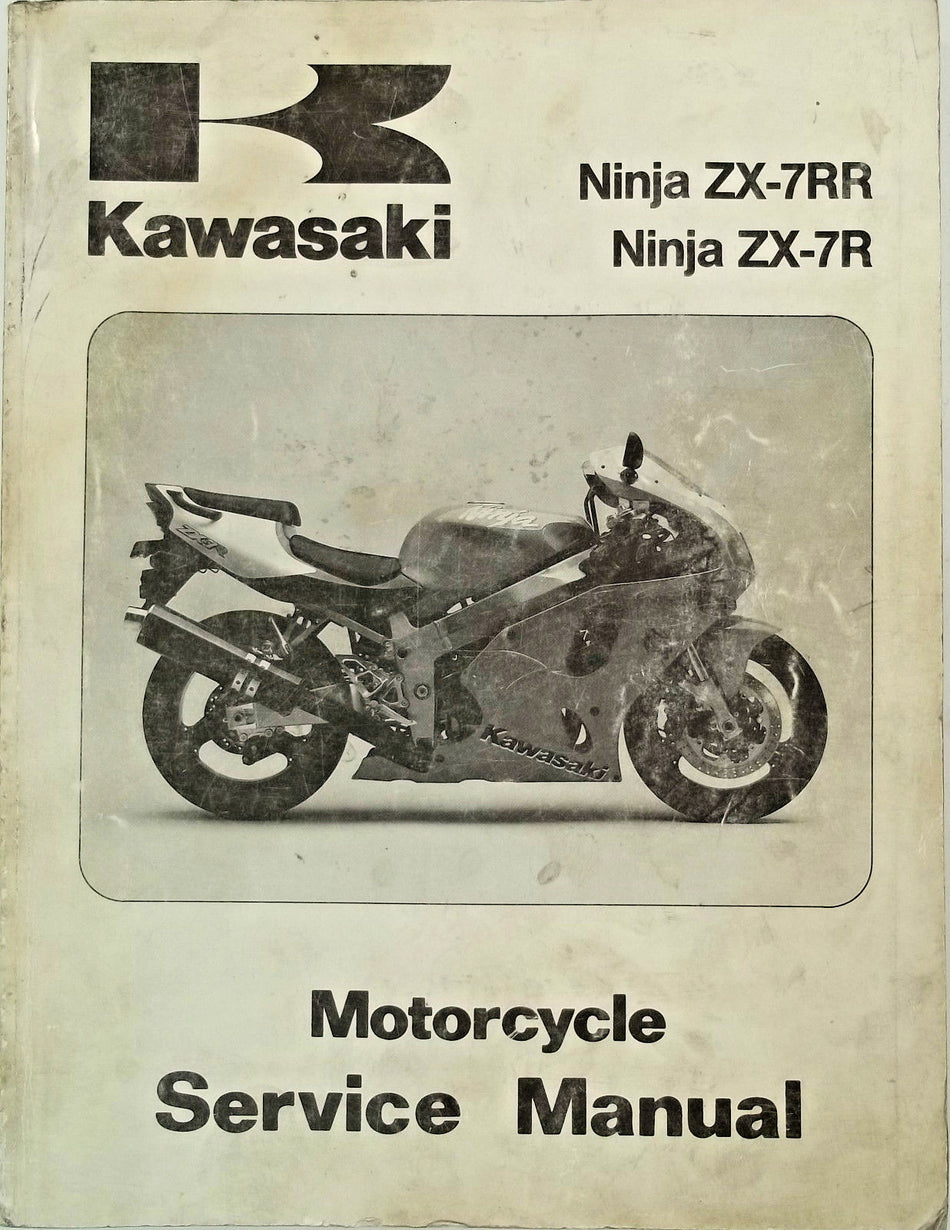 GENUINE KAWASAKI SERVICE MANUAL Ninja ZX-7RR ZX-7R 1996 ZX750
