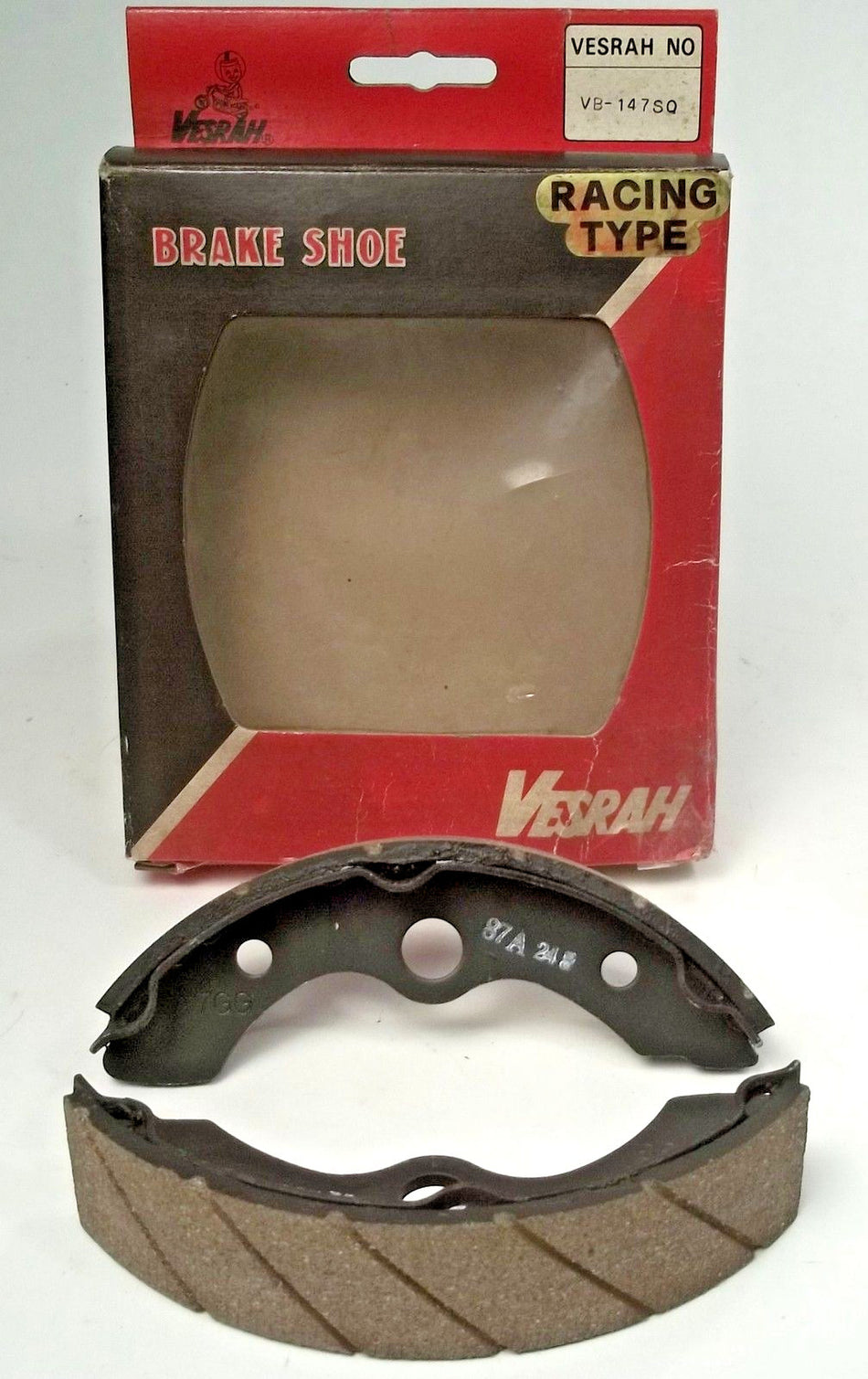 VESRAH FRONT BRAKE SHOES VB147SQ Honda ATV TRX200 Fourtrax FL350 Odyssey EBC339G