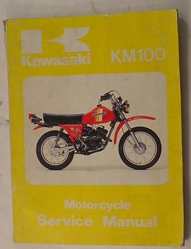 Factory KAWASAKI KM100 78-79 KM 100 Service Manual