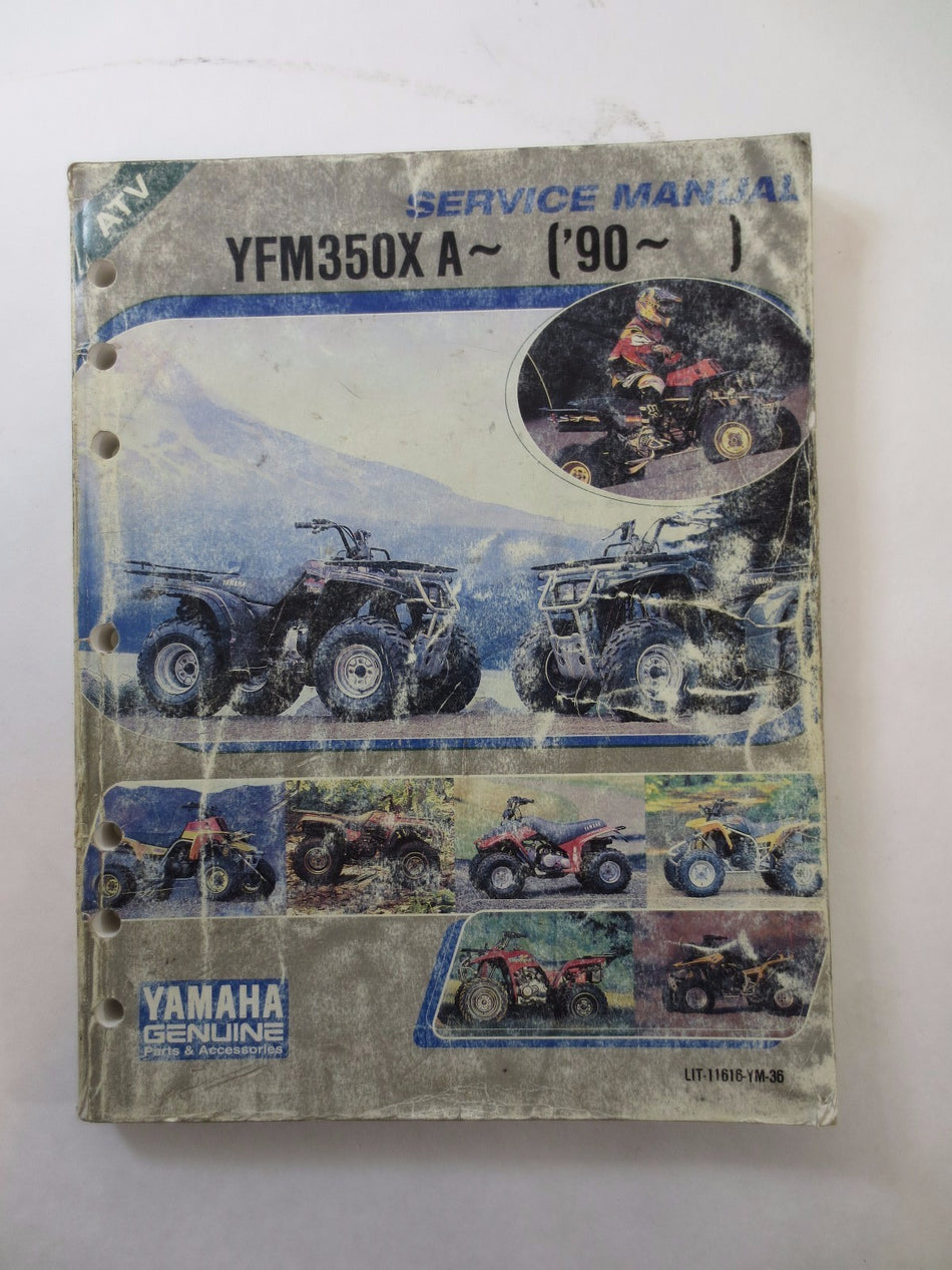 YAMAHA YFM350XA SERVICE MANUAL
