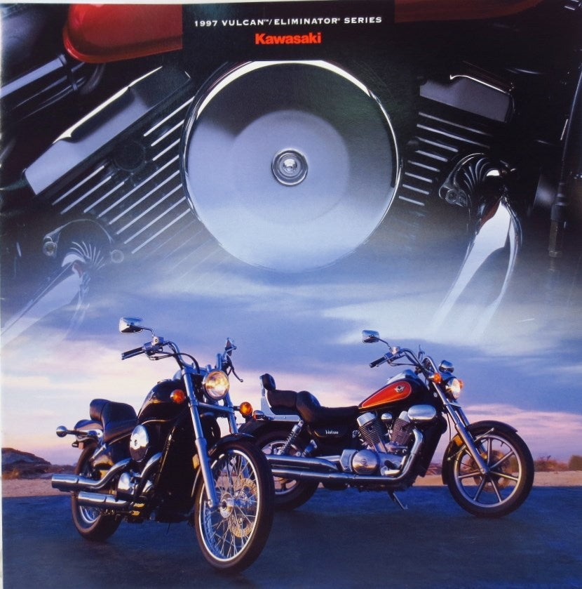 OEM KAWASAKI 1997 Vulcan Eliminator Series Sales Brochure Vulcan 1500