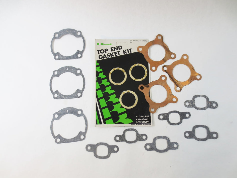 TOP END GASKET KIT Kawasaki S1 KH250 250 KH