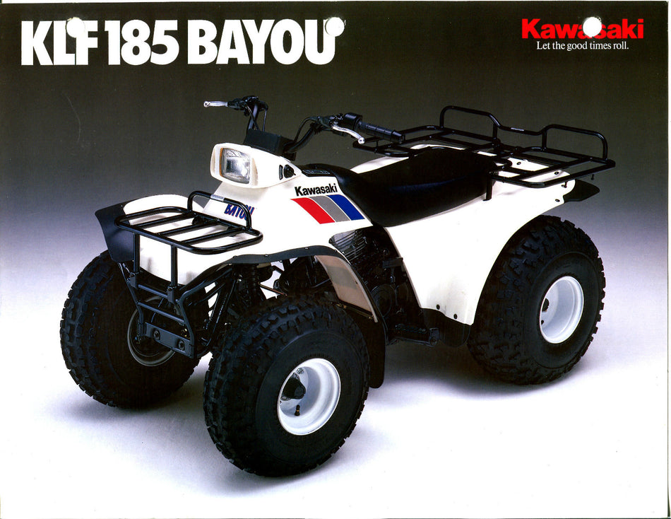 OEM KAWASAKI 1988 KLF185 Sales Brochure