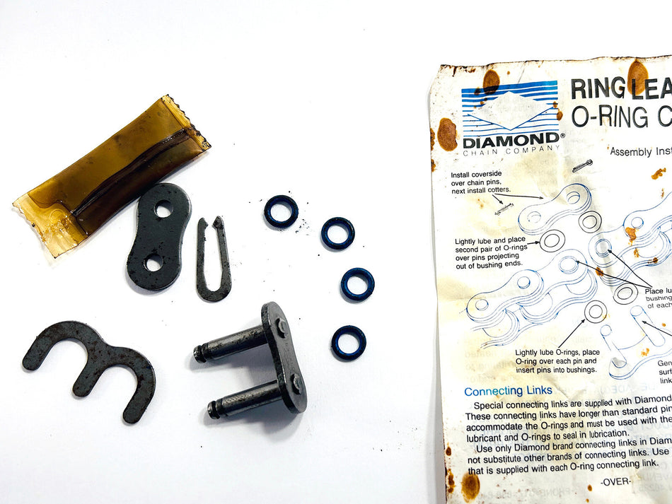 NOS DIAMOND MASTER LINK 530XLO O-RING HARLEY