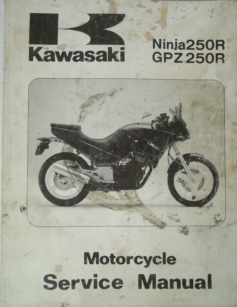 GENUINE KAWASAKI Ninja250R GPZ250R SERVICE MANUAL 86-87