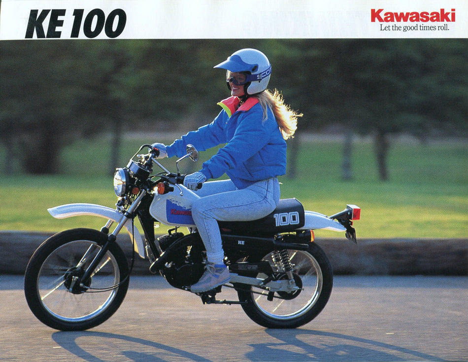 OEM KAWASAKI 1992 KE100-B11 Sales Brochure