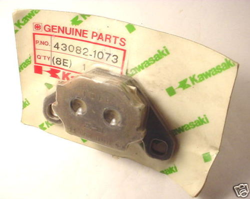 OEM KAWASAKI KX125 KX250 KX500 87-88 REAR BRAKE PADS