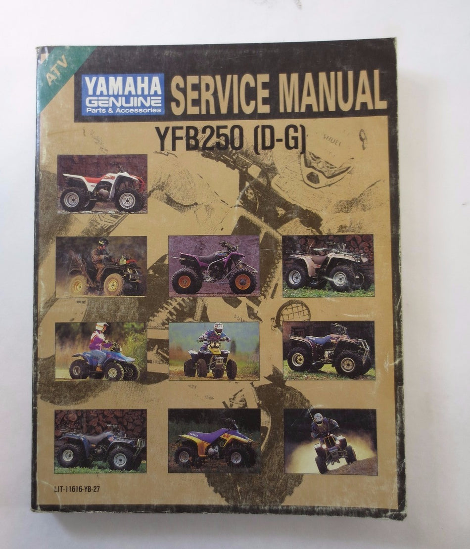 YAMAHA YFB250 (D-G) SERVICE MANUAL