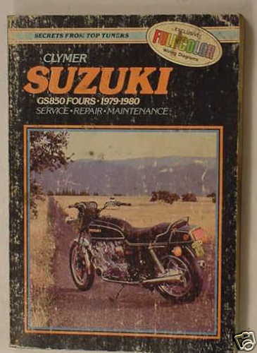 CLYMER SUZUKI GS850 GS850GN GT LT Service GS Manual