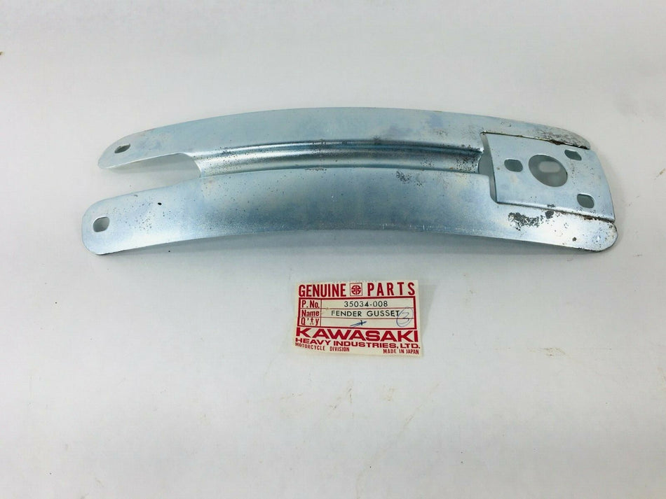 NOS KAWASAKI A1 A7 REAR FENDER GUSSET