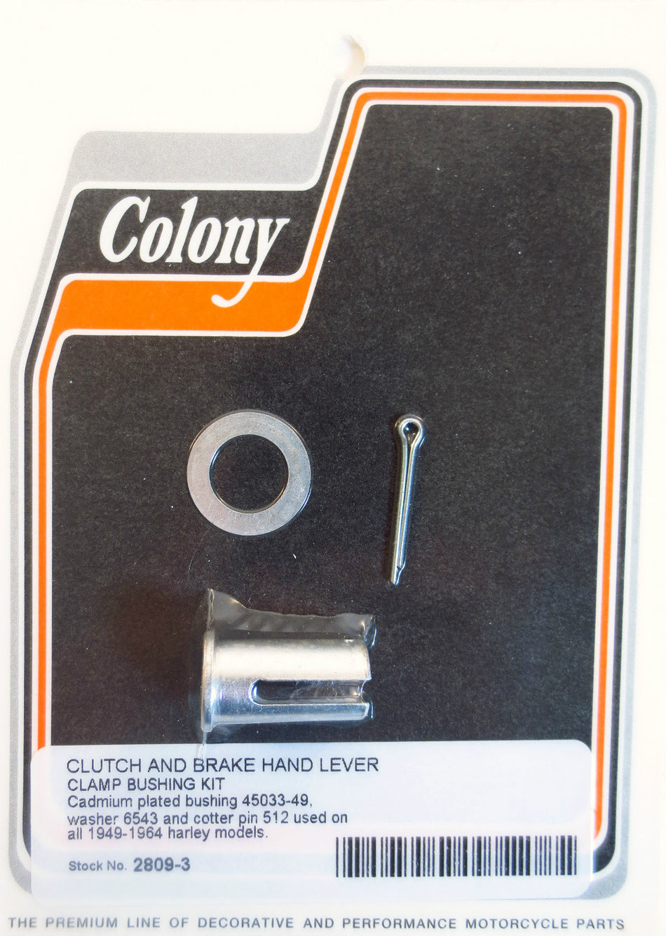 Clutch and Brake Hand Lever Clamp Bushing Kit Harley Panhead Sportster
