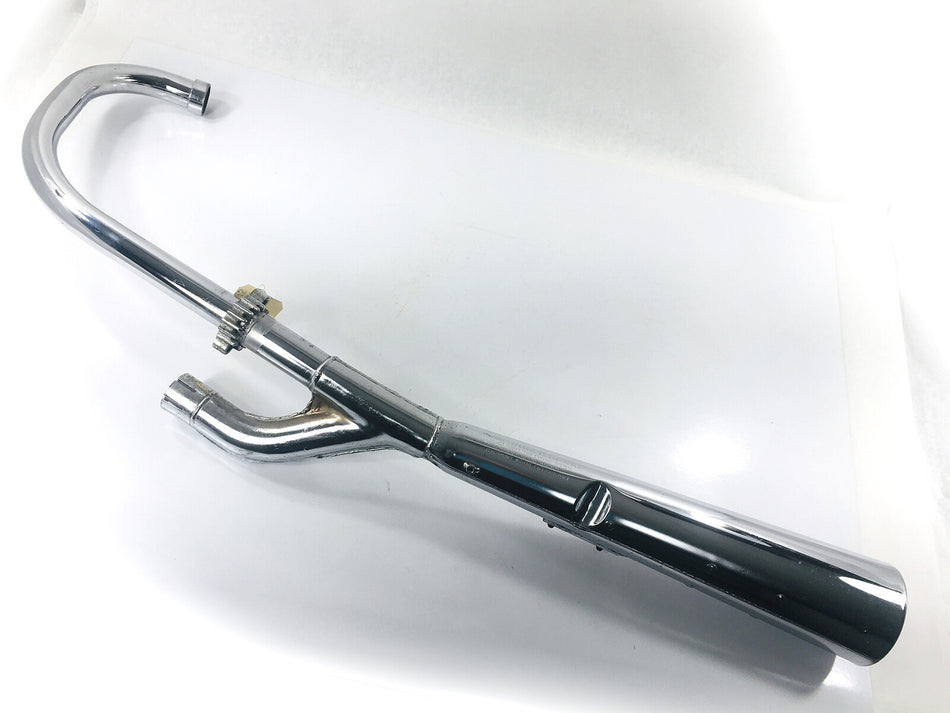 OEM SUZUKI GS850L LEFT SIDE MUFFLER ASSEMBLY 14302-45322